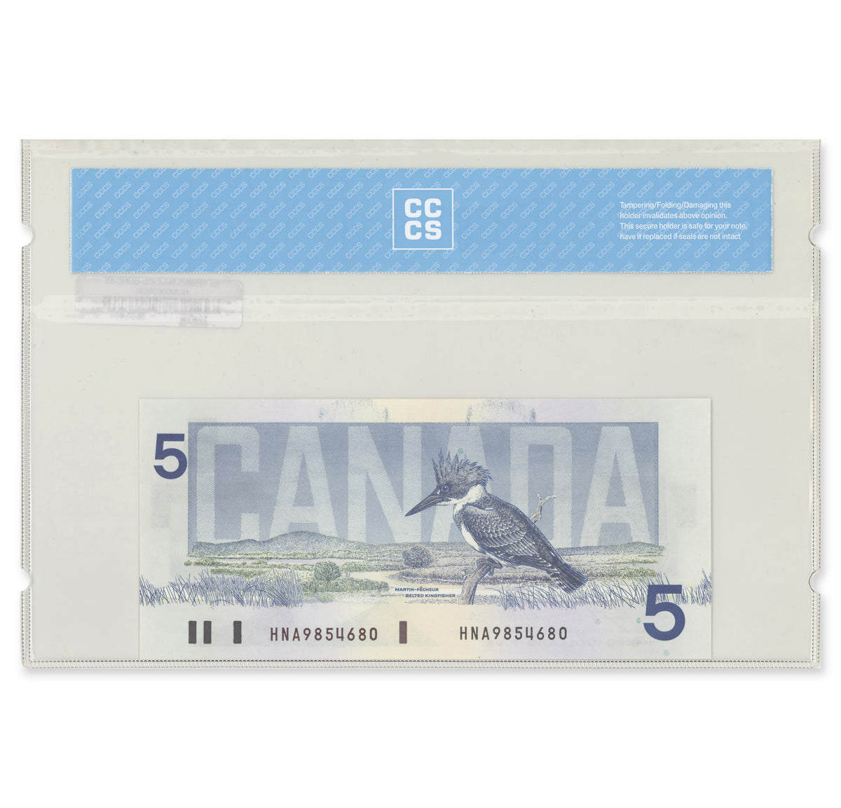 $5 1986 BC-56eA Knight-Dodge Prefix HNA CCCS GUNC-65