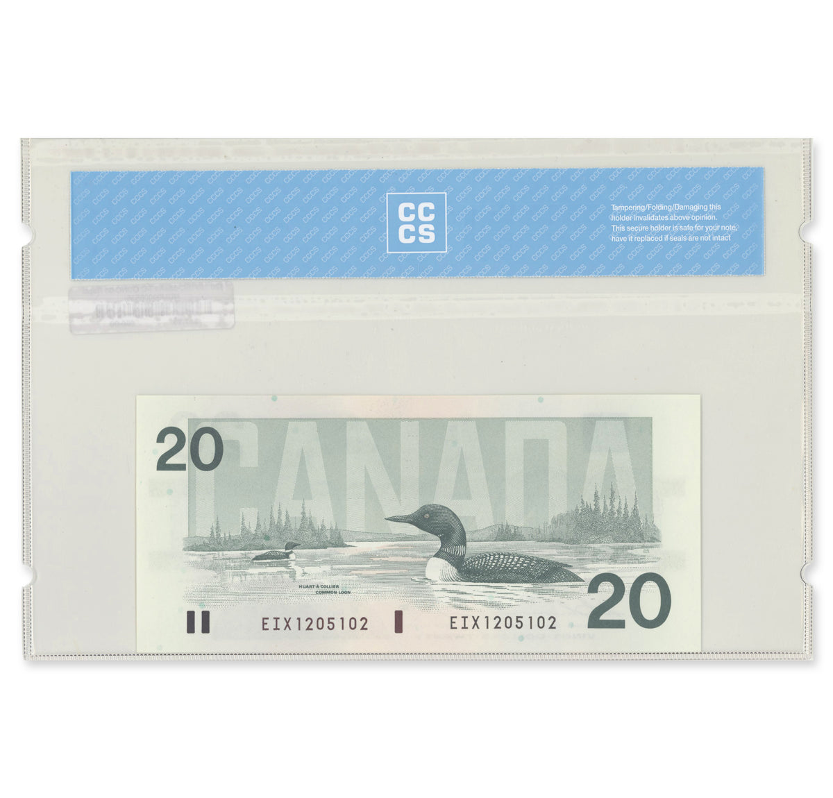 $20 1991 BC-58aA-i Replacement Thiessen-Crow Prefix EIX CCCS GUNC-65