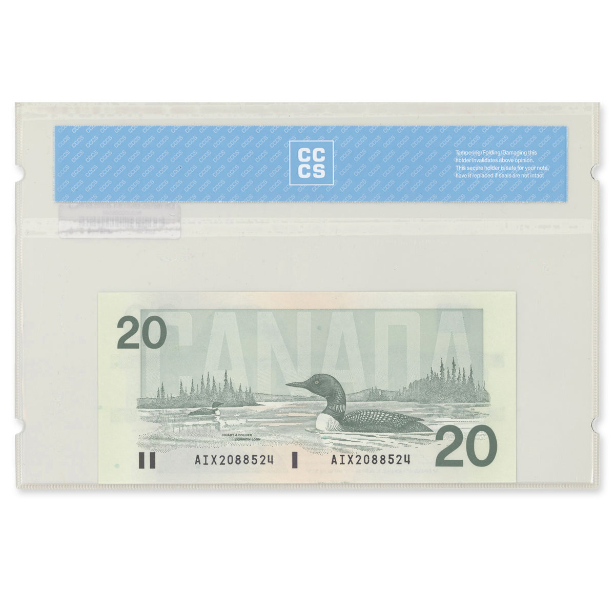 $20 1991 BC-58bA-i Replacement Bonin-Thiessen Prefix AIX CCCS GUNC-65