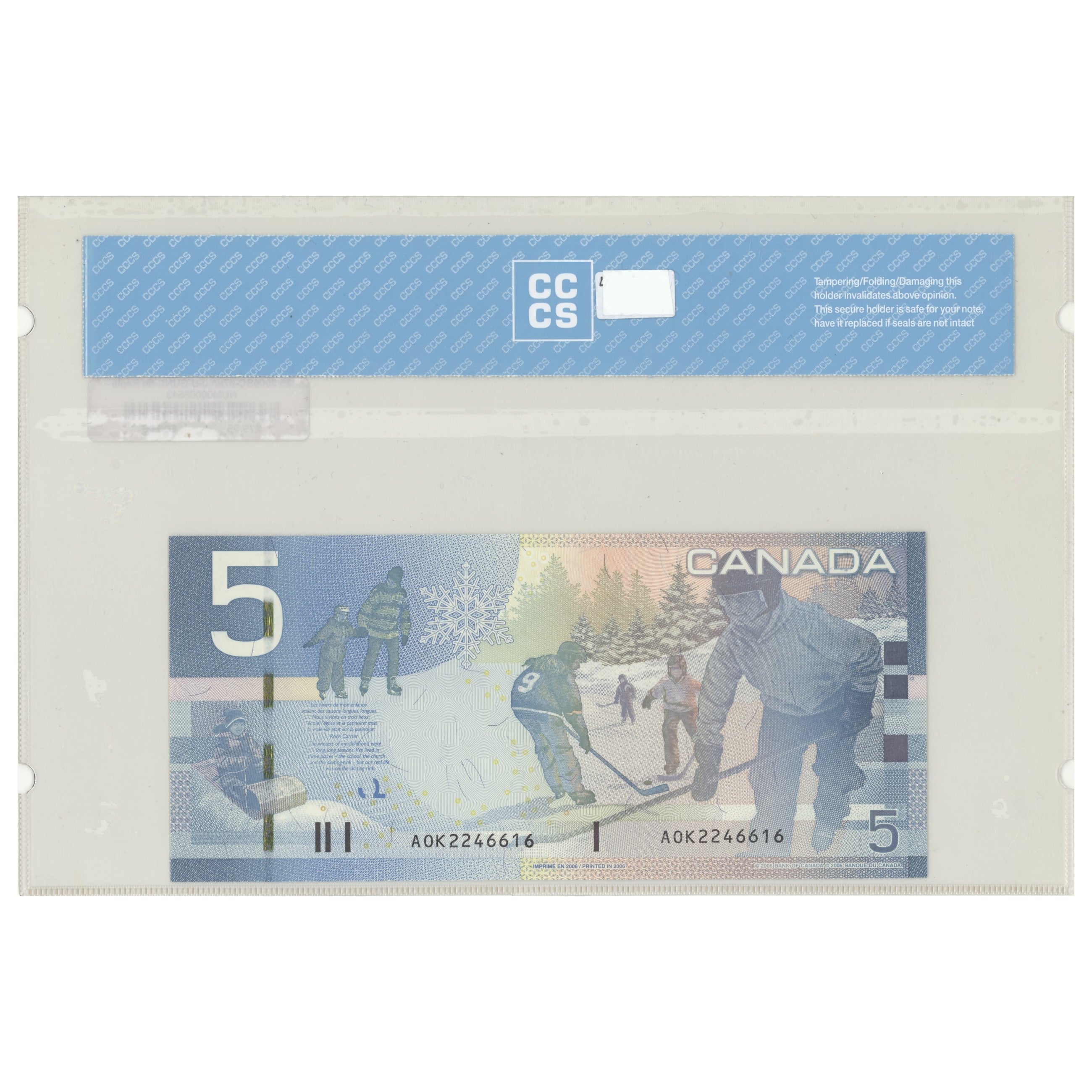 $5 2006 BC-67aA Replacement Jenkins-Dodge Prefix AOK CCCS GUNC-66