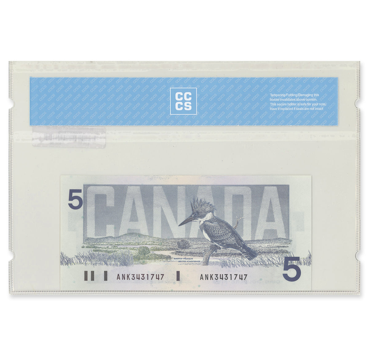 $5 1986 BC-56d Knight-Thiessen Prefix ANK CCCS GUNC-66