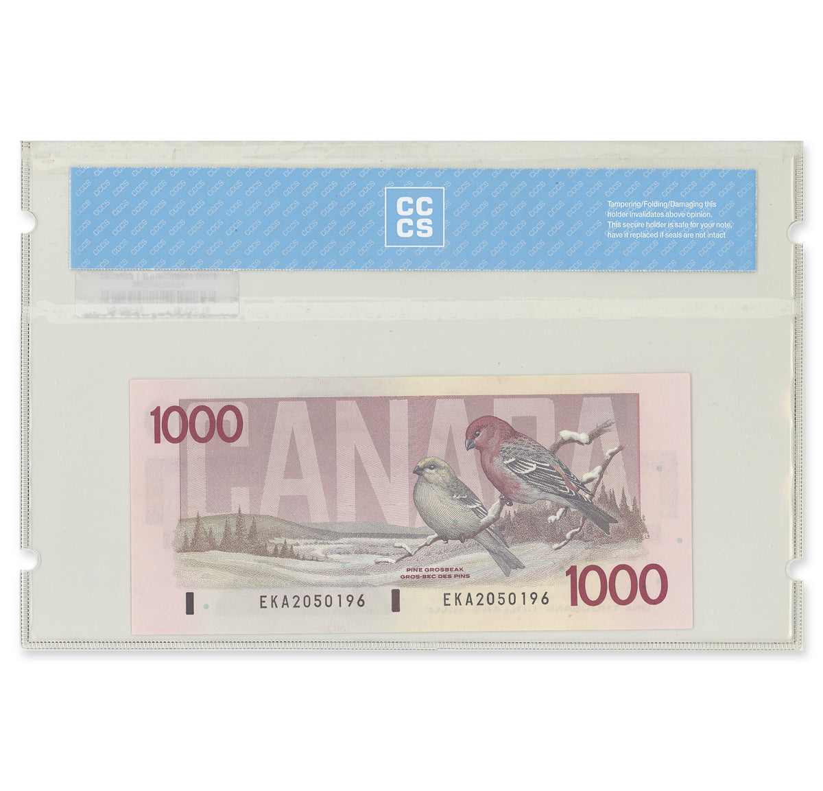 $1000 1988 BC-61b Bonin-Thiessen Prefix EKA CCCS CUNC-63