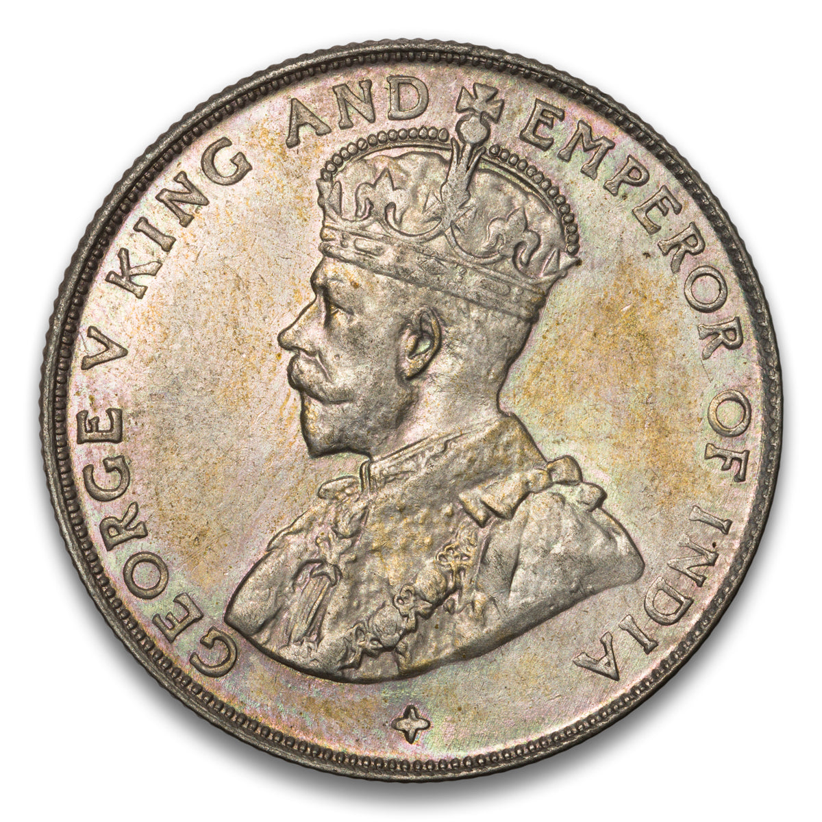 Straits Settlements 50 Cent Silver 1920