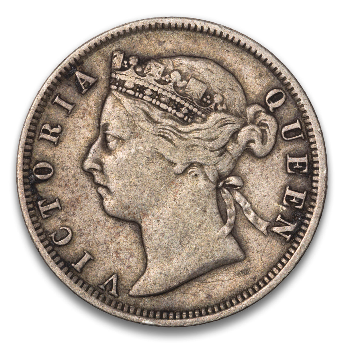 Straits Settlements 20 Cent Silver 1898