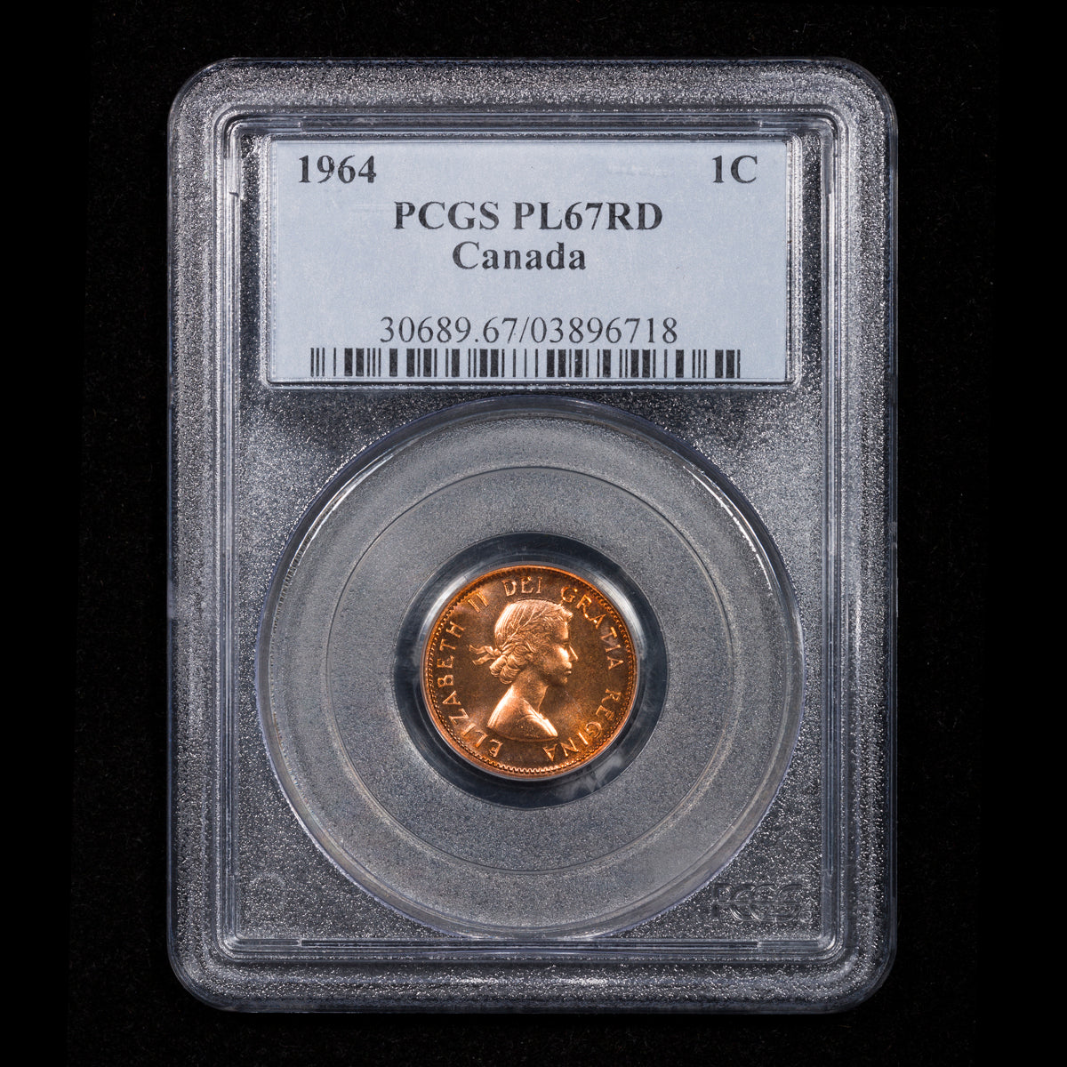 1 Cent 1964 PCGS PL-67 RD