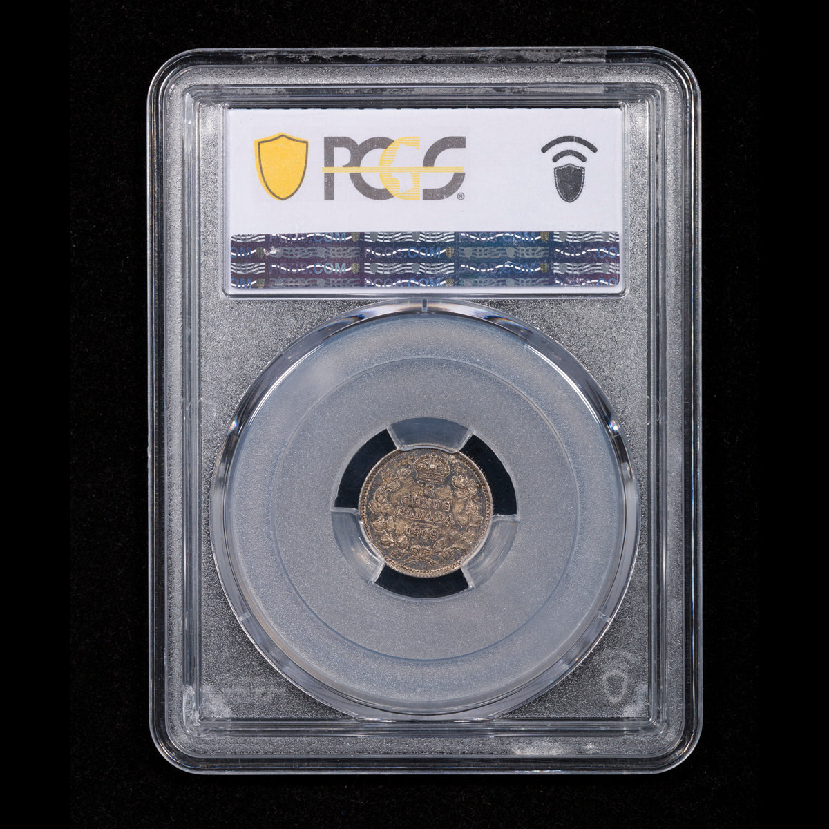 5 Cent 1908 Large 8 PCGS AU-53