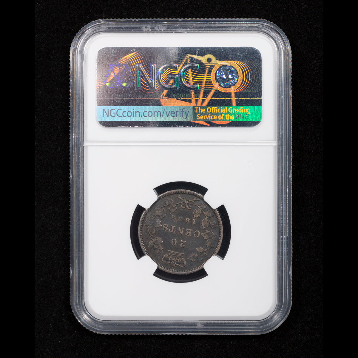 20 Cent 1858 NGC VF-20