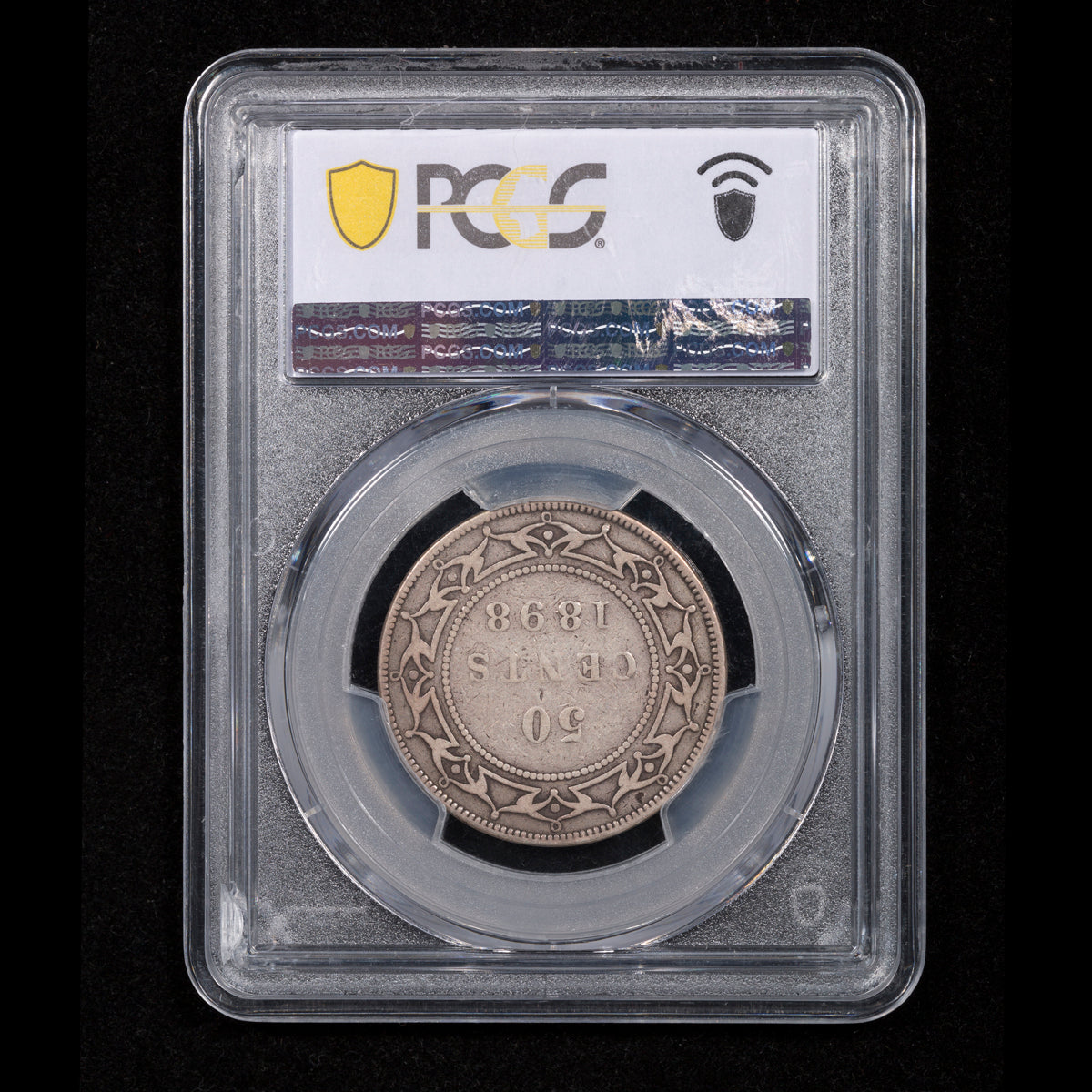 NFLD 50 Cent 1898 PCGS VG-10