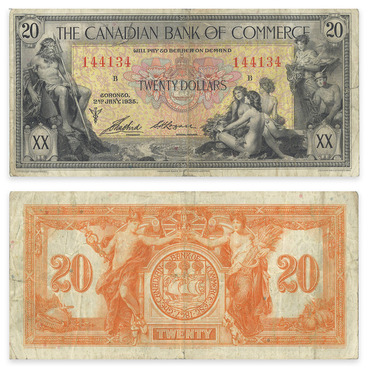 $20 1935 75-18-02 Canadian Bank of Commerce Aird-Logan F-18