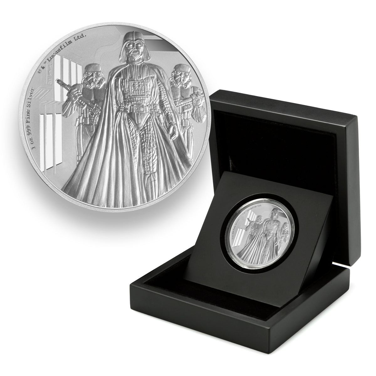 2016 $2 Star Wars: Darth Vader - Pure Silver Coin
