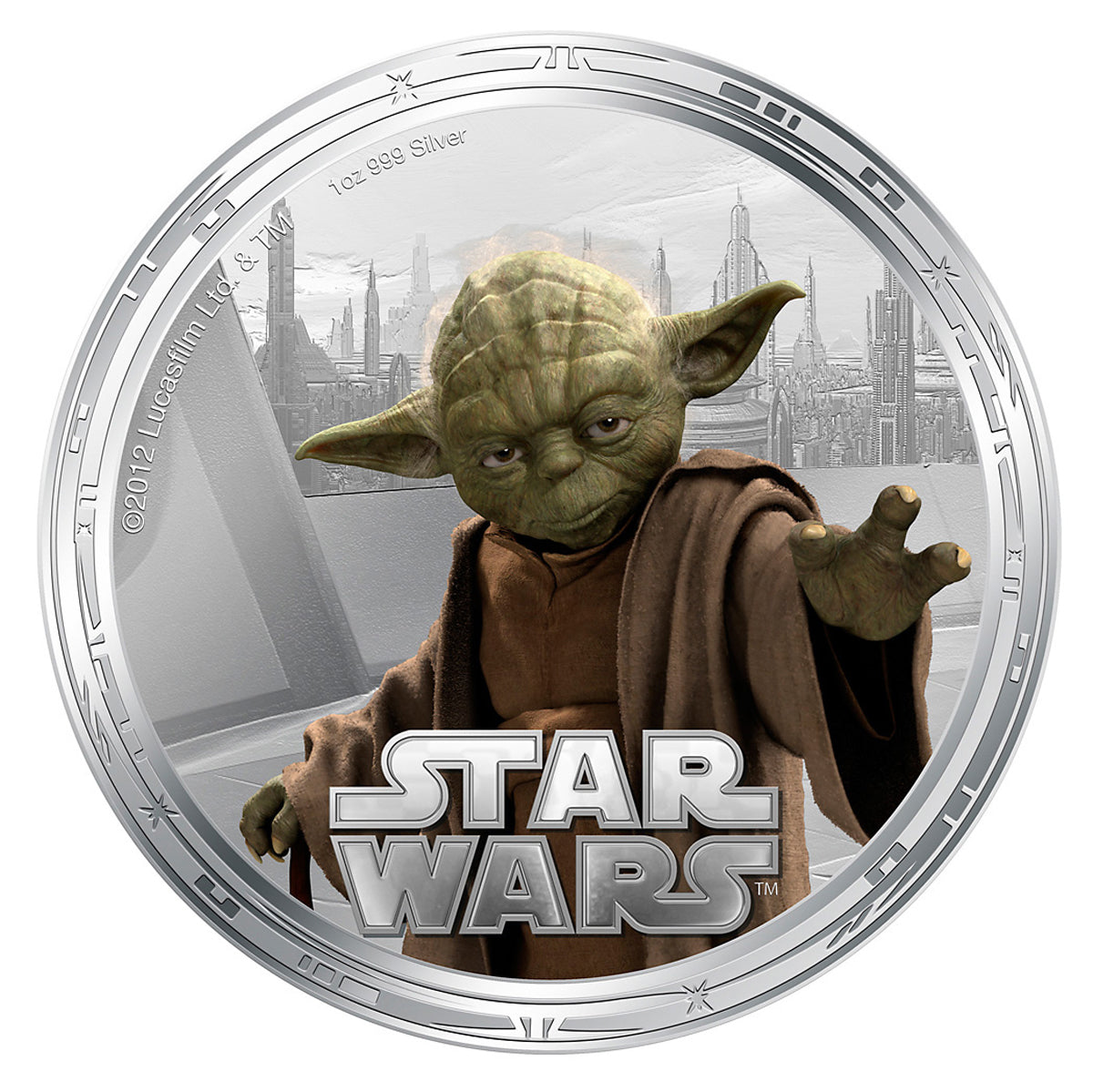 2012 Star Wars: Millennium Falcon - Pure Silver Coin Set