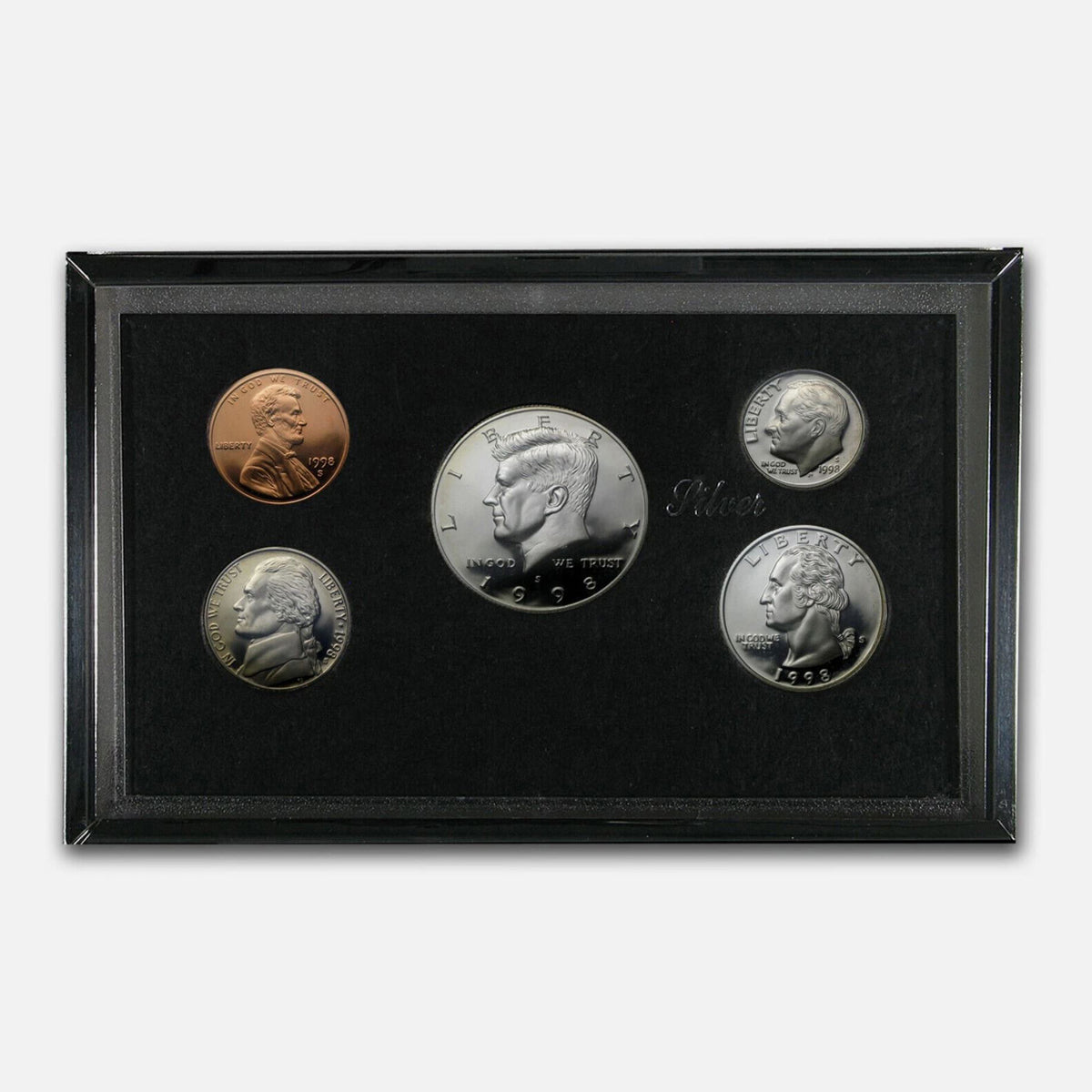 1998 United States Premier - Pure Silver Proof Set