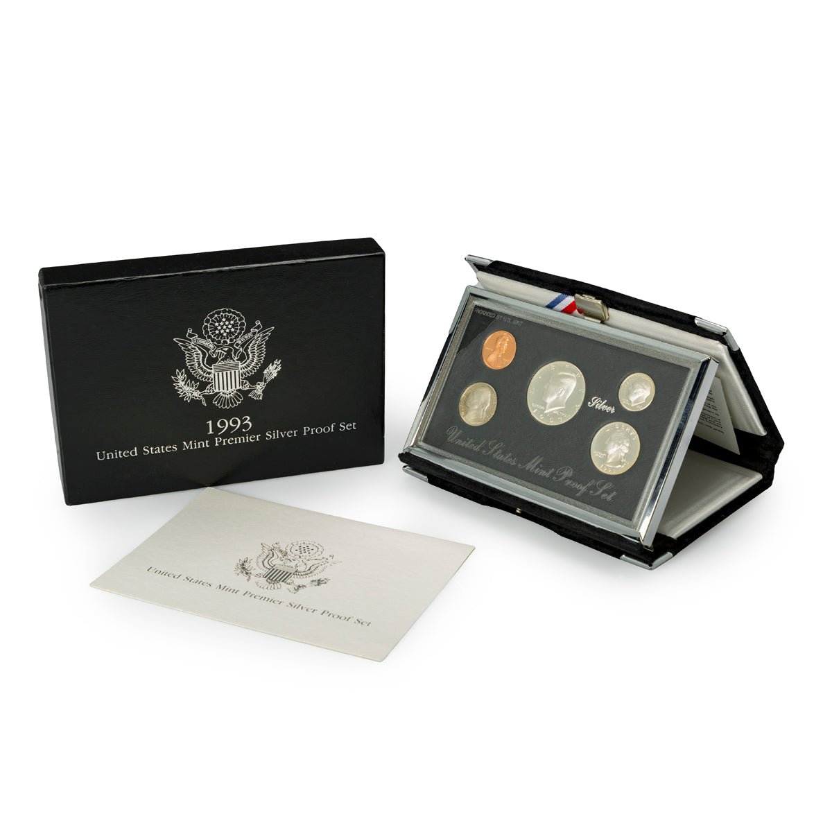 1993 United States Premier - Pure Silver Proof Set