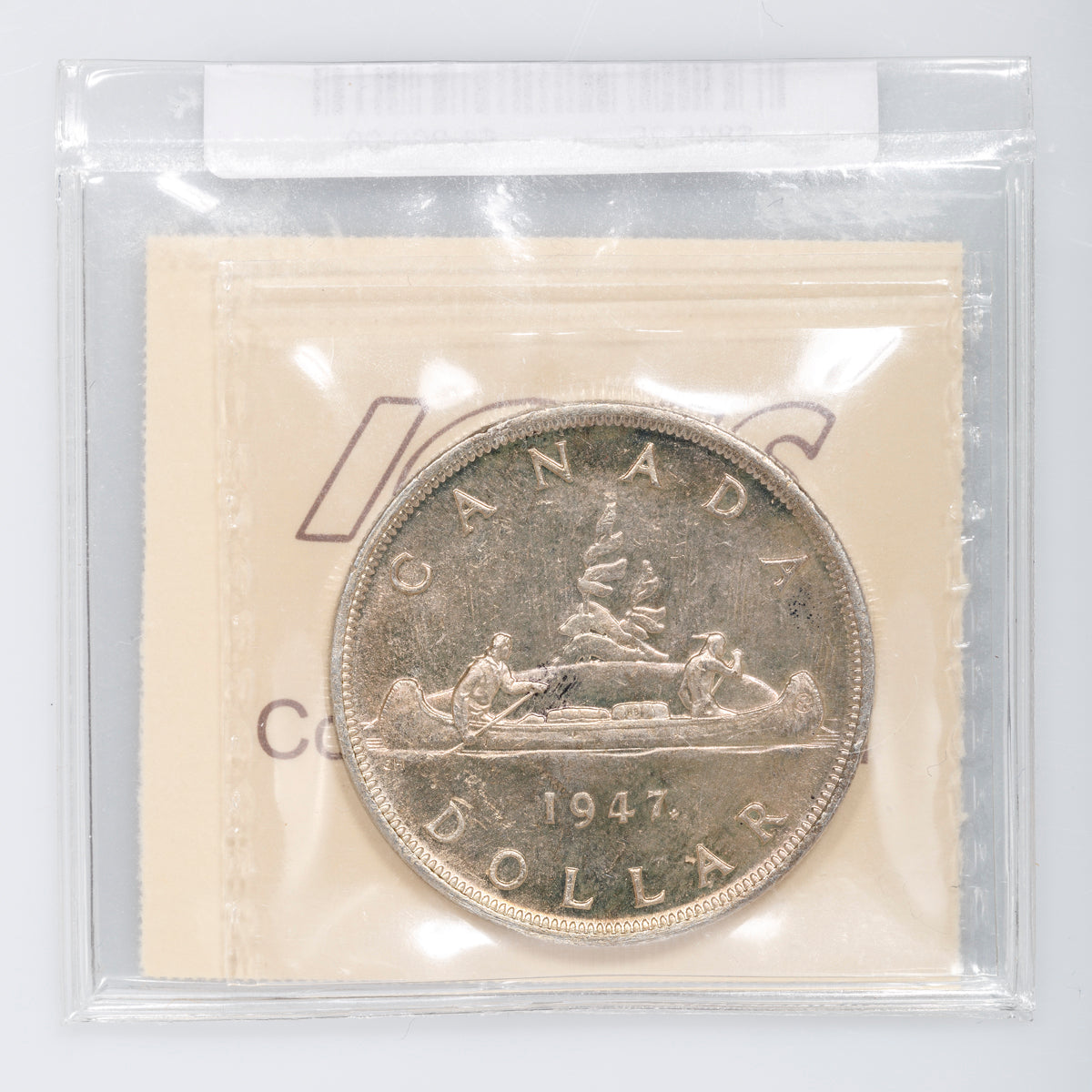 $1 1947 Maple Leaf ICCS MS-62