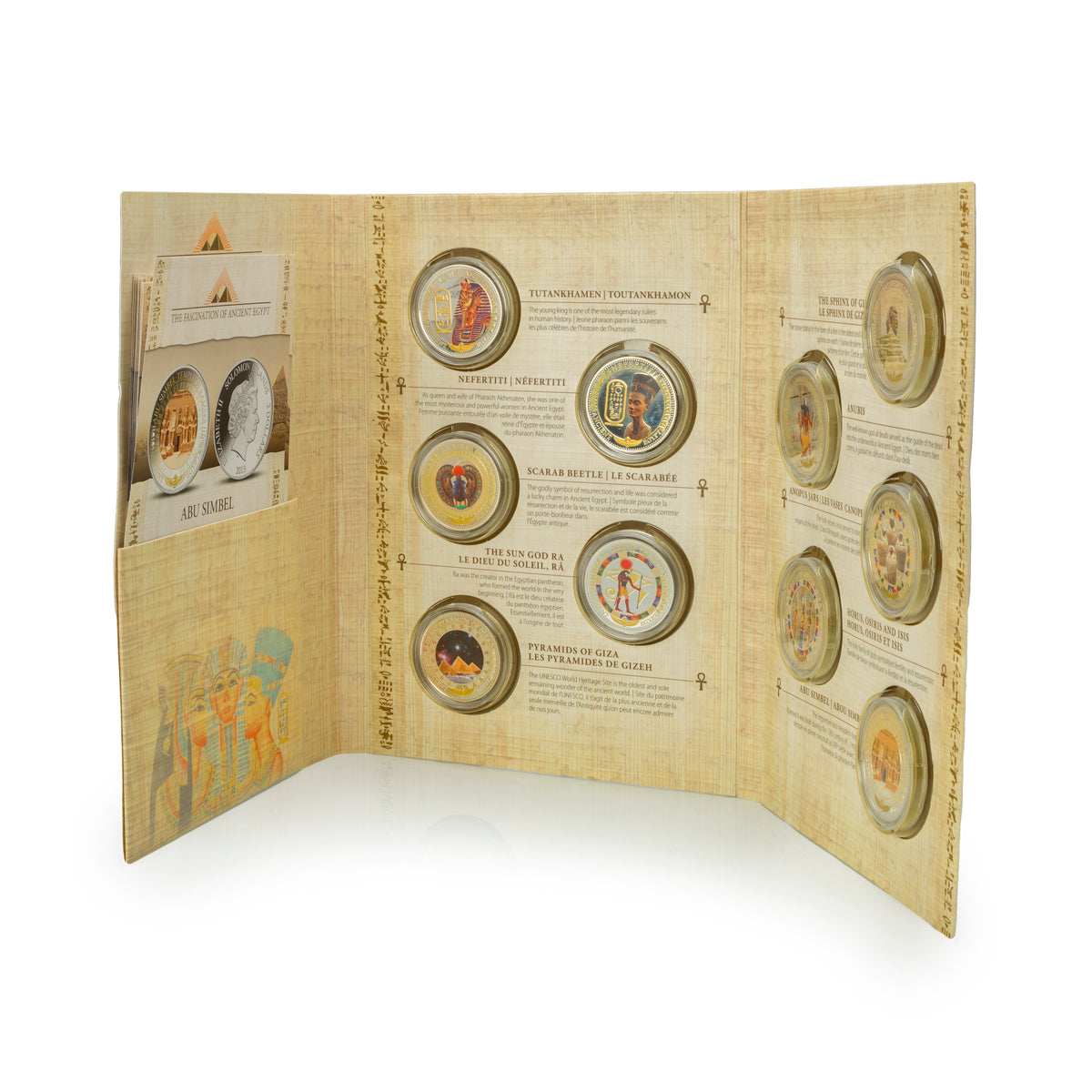 2015 $2 The Fascination of Ancient Egypt - Sterling Silver Coin Set