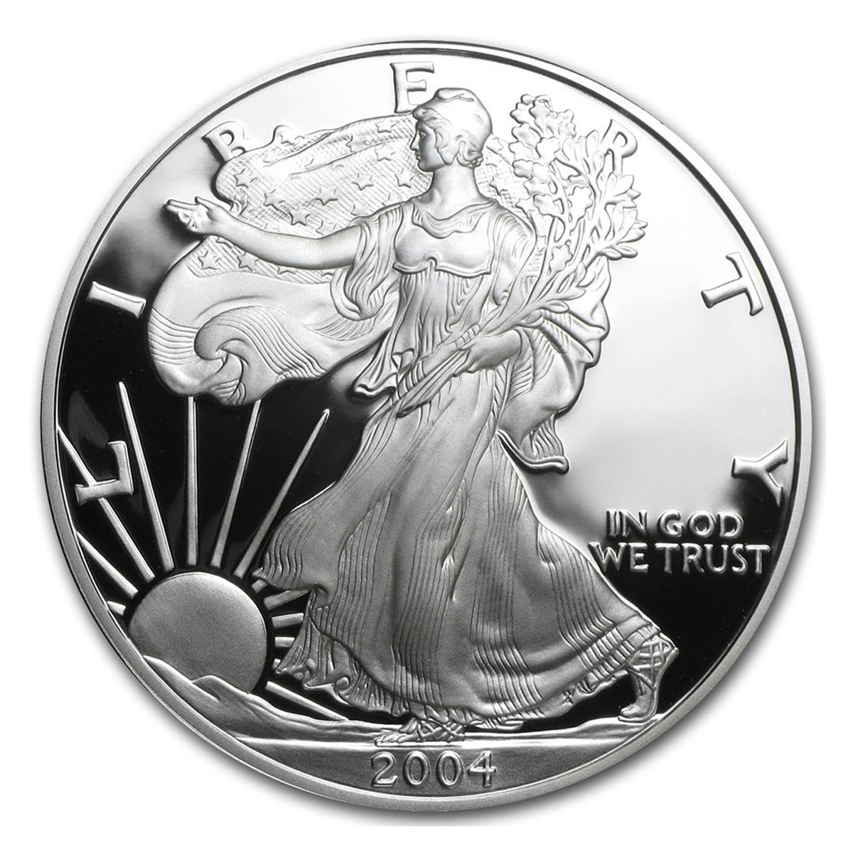 2004 $1 American Eagle - Pure Silver Coin