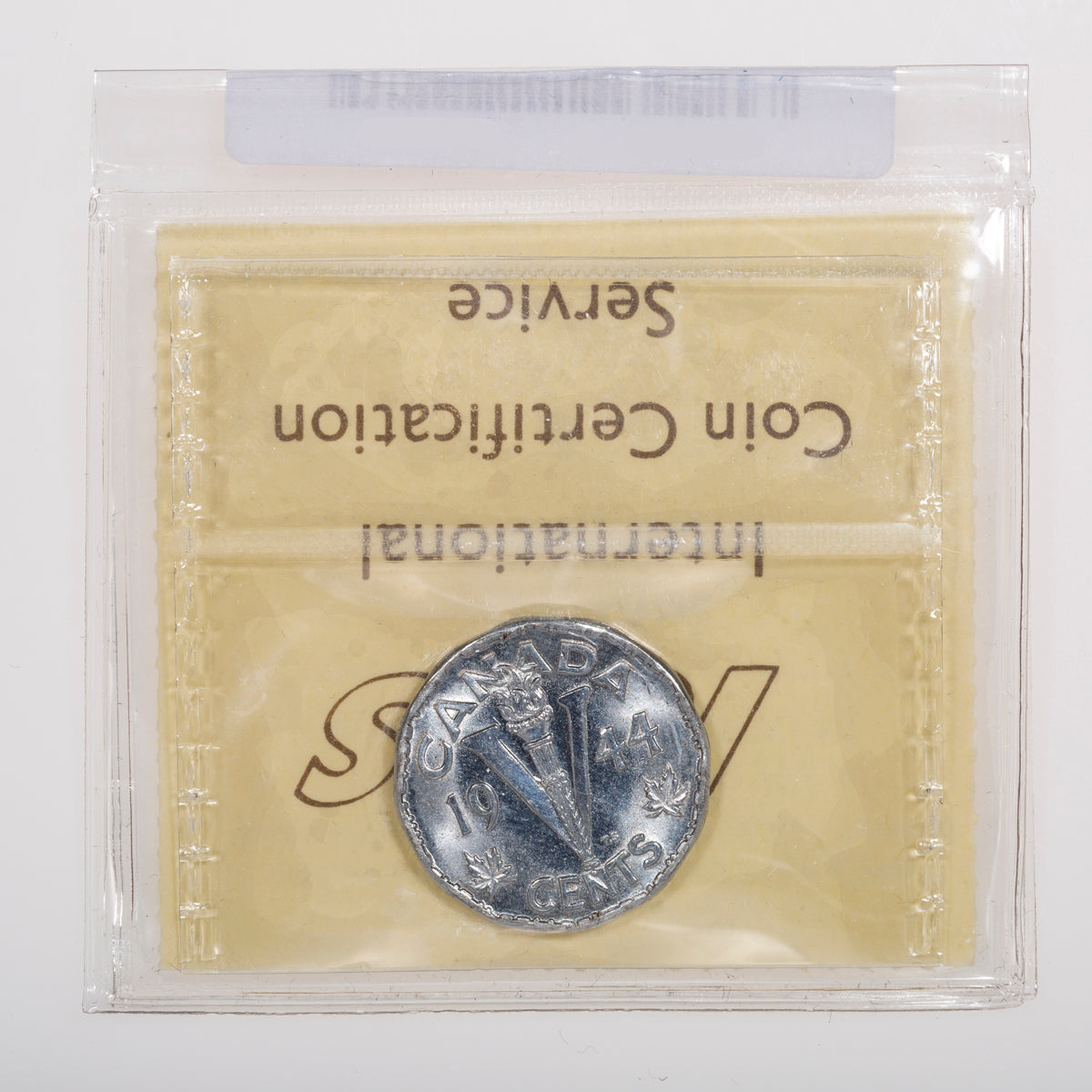 5 Cent 1944 ICCS MS-65