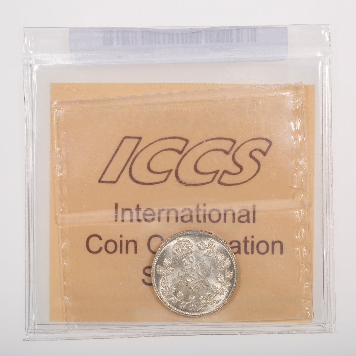 10 Cent 1918 ICCS MS-65