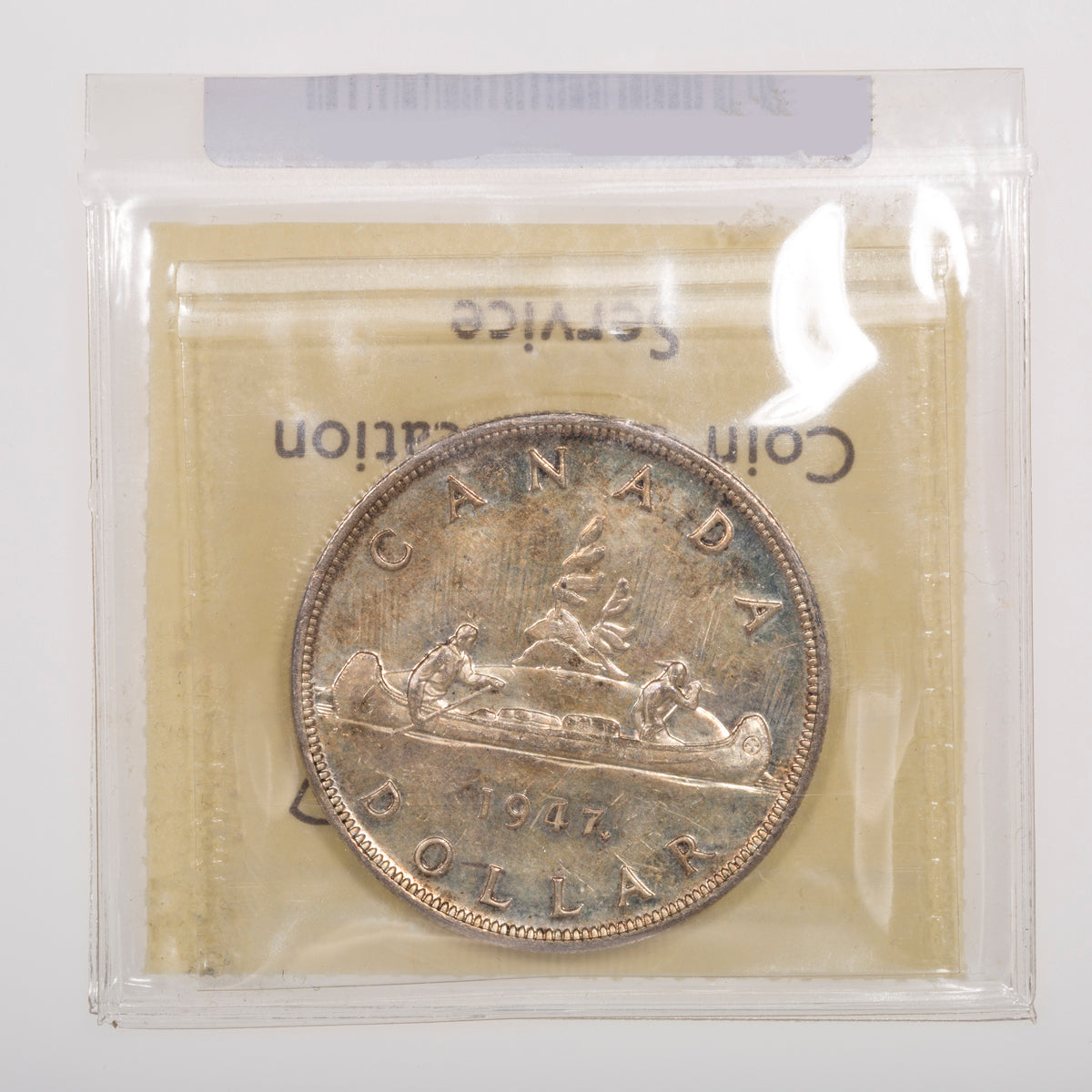 $1 1947 Maple Leaf ICCS MS-64