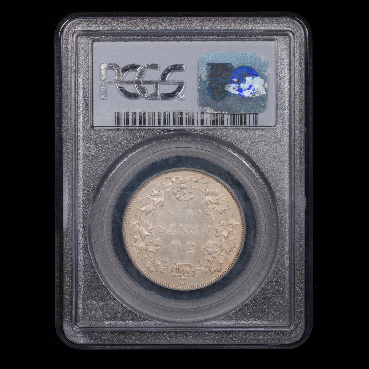 50 Cent 1870 LCW PCGS AU-53