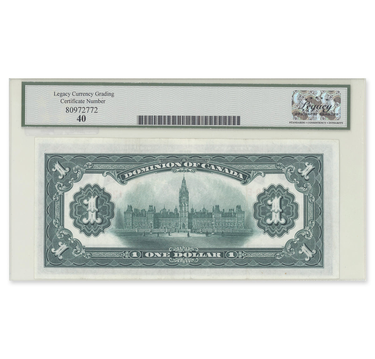 $1 1917E DC-23a various-Boville Suffix E Legacy EF-40