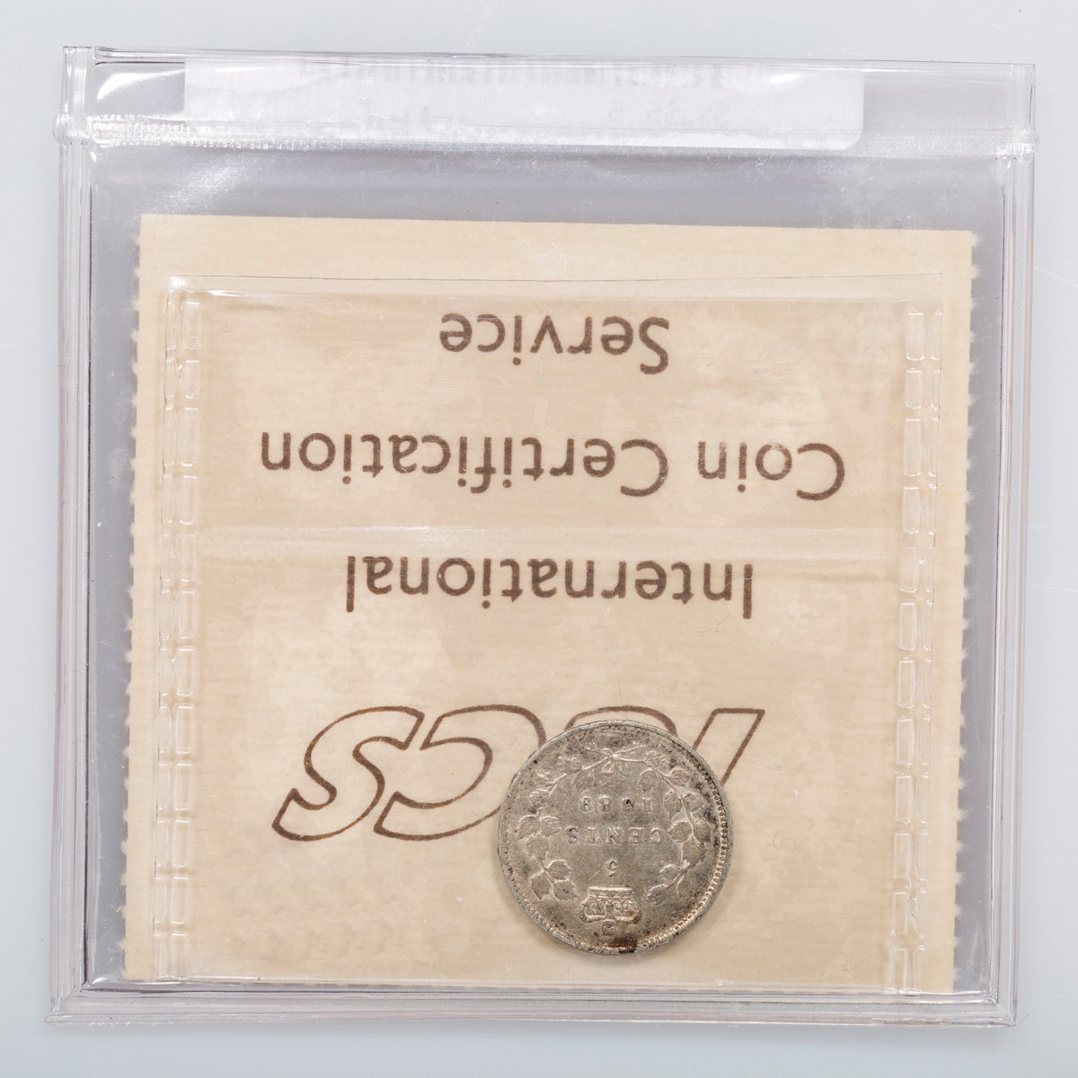 5 Cent 1889 ICCS VF-20