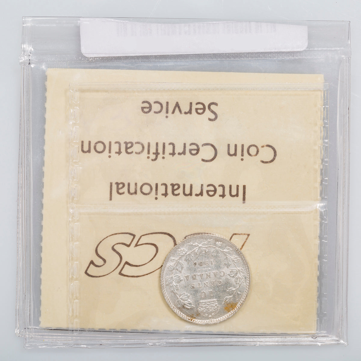 10 Cent 1904 ICCS AU-50