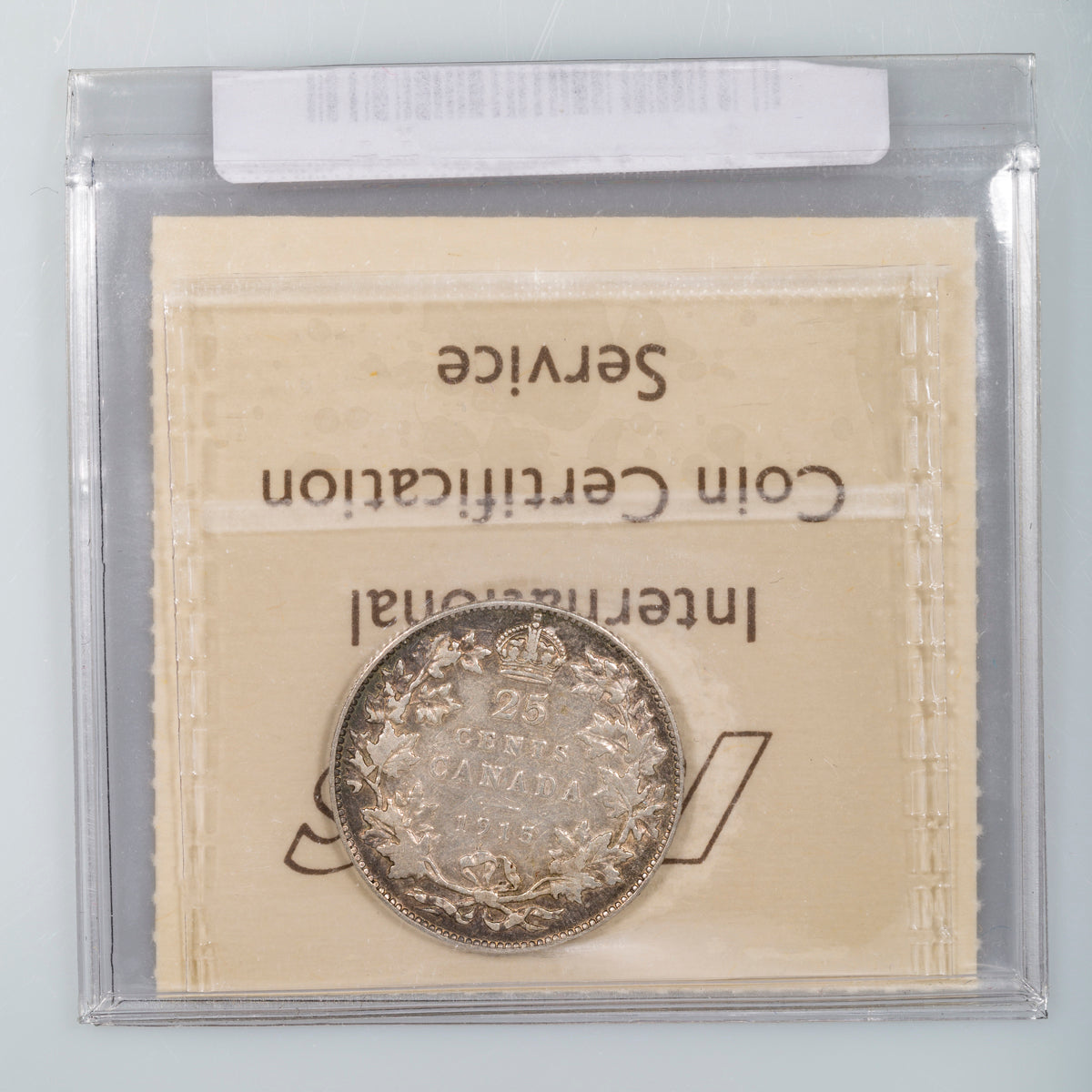25 Cent 1915 ICCS VF-20