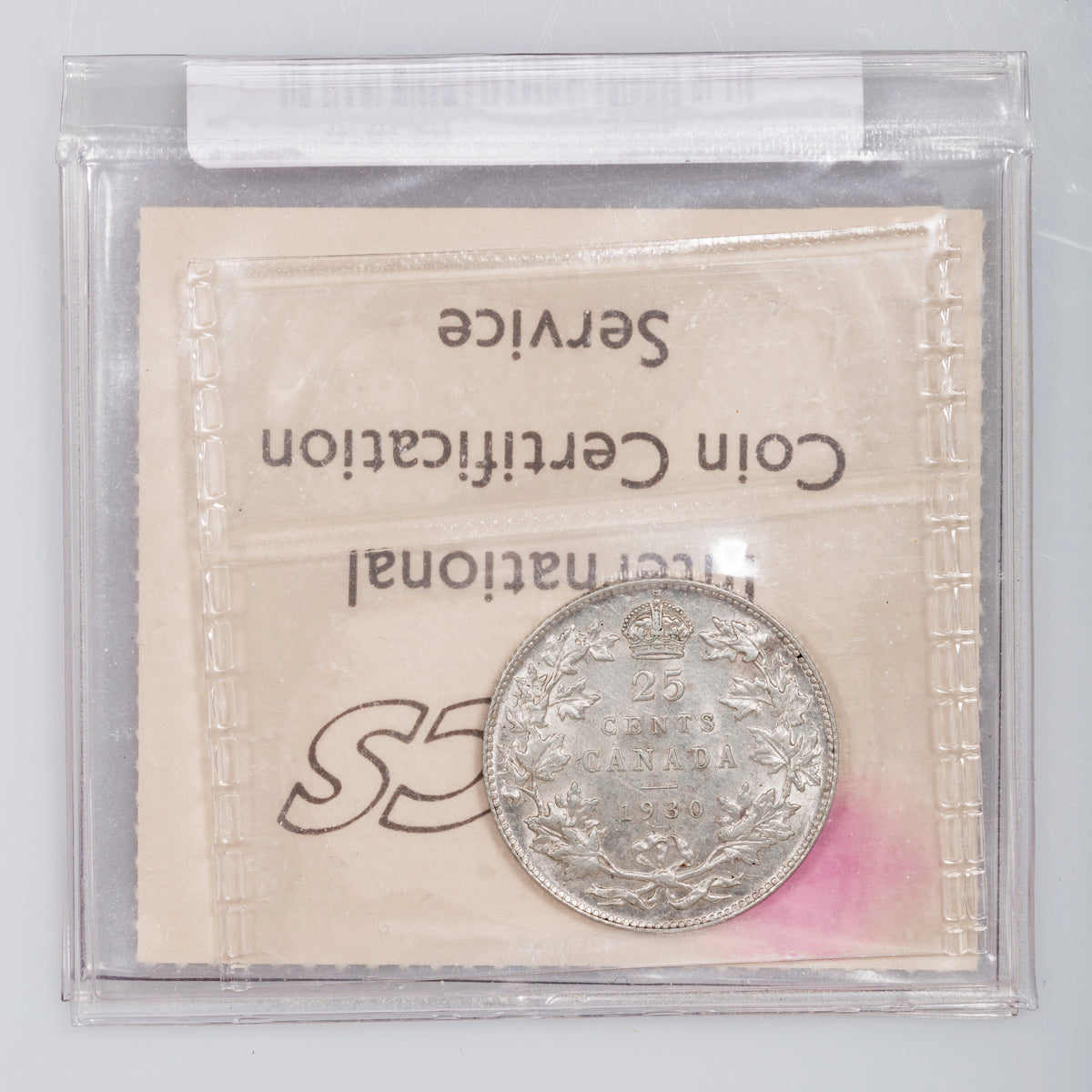 25 Cent 1930 ICCS EF-45