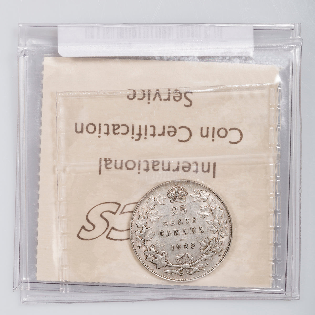 25 Cent 1932 ICCS EF-45