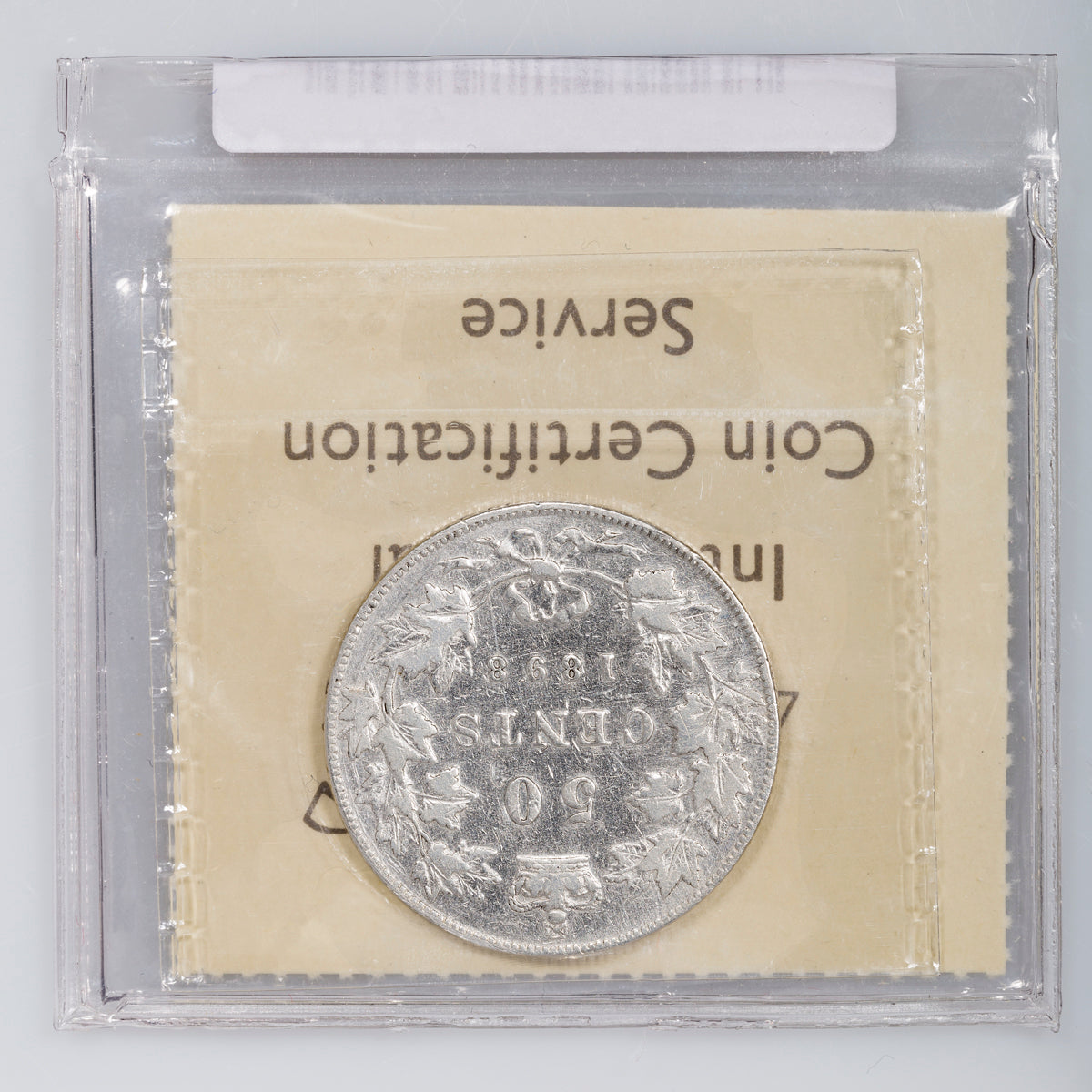 50 Cent 1898 ICCS F-12