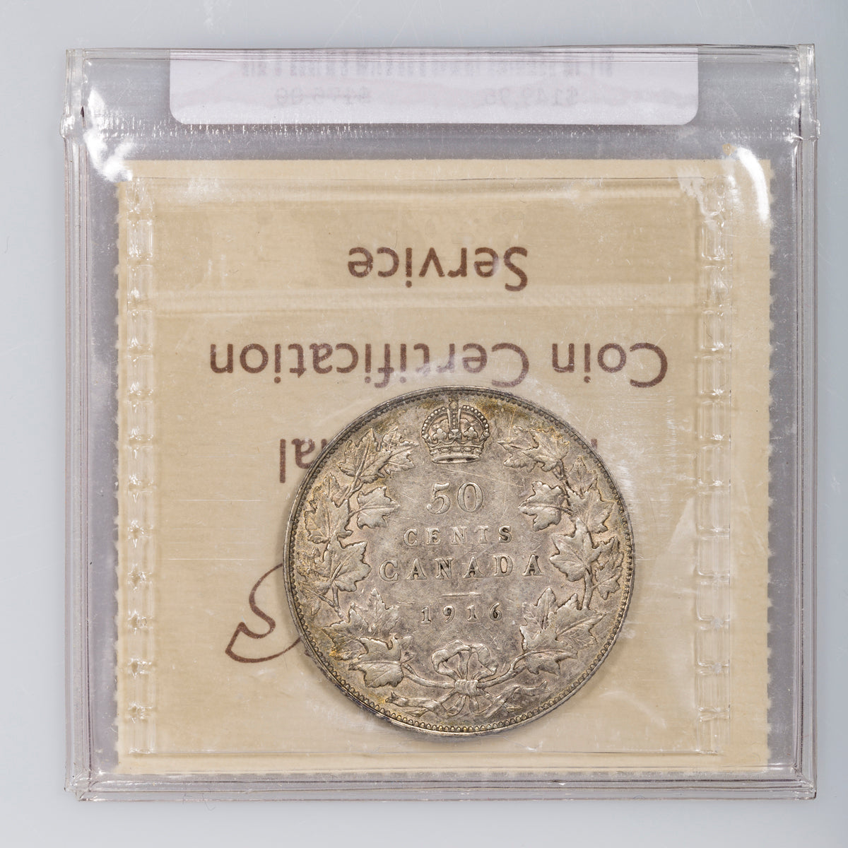 50 Cent 1916 ICCS VF-30