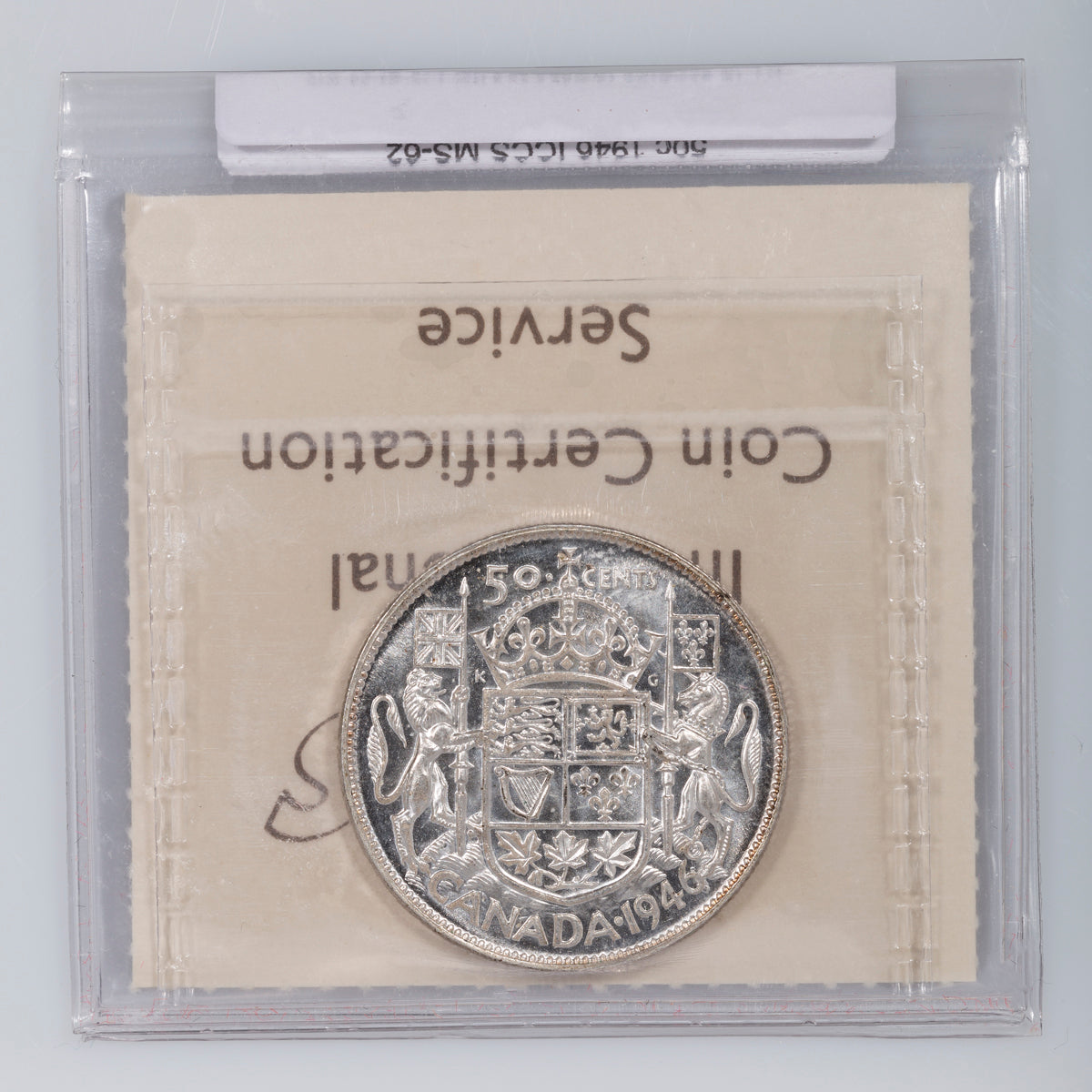 50 Cent 1946 ICCS MS-62