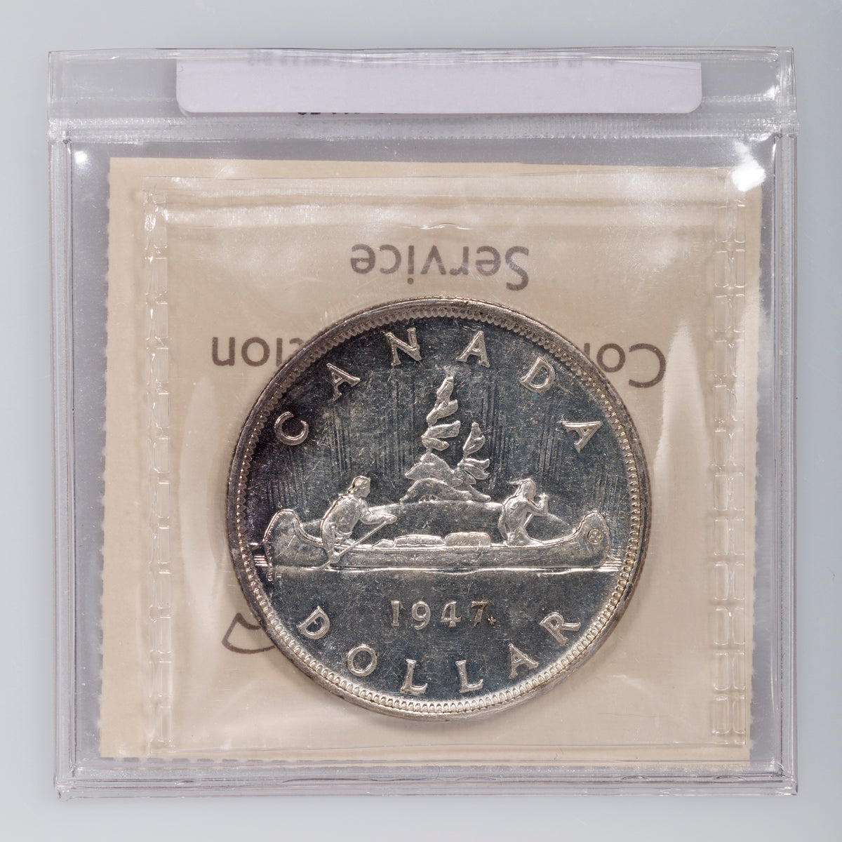 $1 1947 ML ICCS AU-50