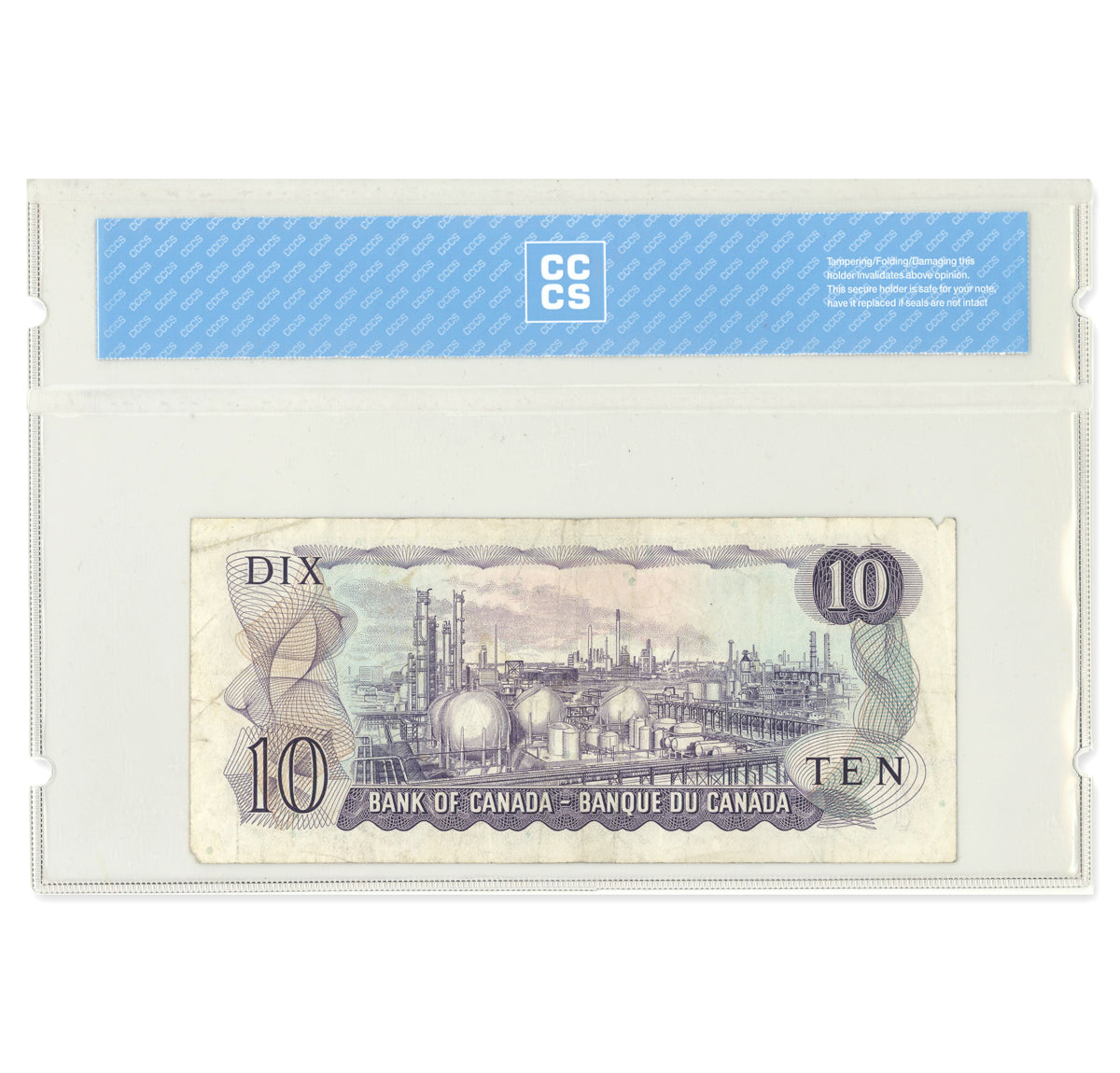 $10 1971 BC-49aA Replacement Beattie-Rasminsky Prefix *DE CCCS F-12