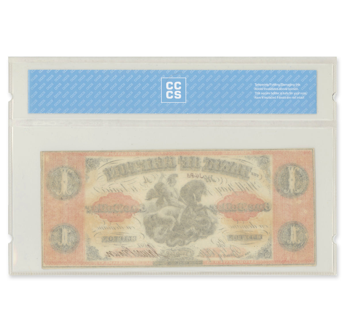 $1 1861 125-12-06 Bank of Clifton CCCS CUNC-64