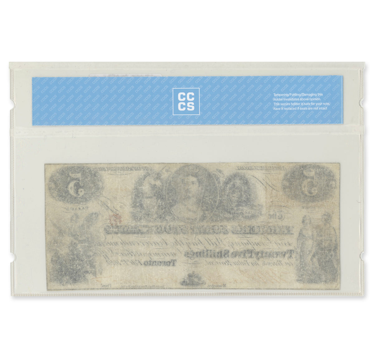 $5 1849 280-12-06 Farmers Joint Stock Banking Co. Phipps-Sherwood CCCS VF-20