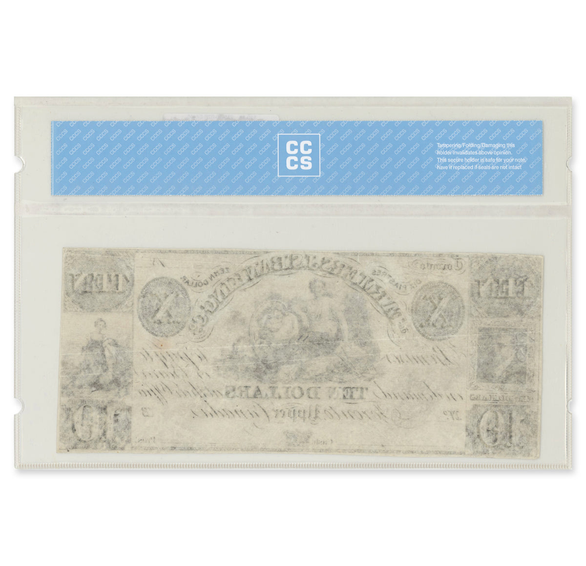 $10 18__ 285-10-02R Farmers J. S. Banking Co. CCCS EF-40