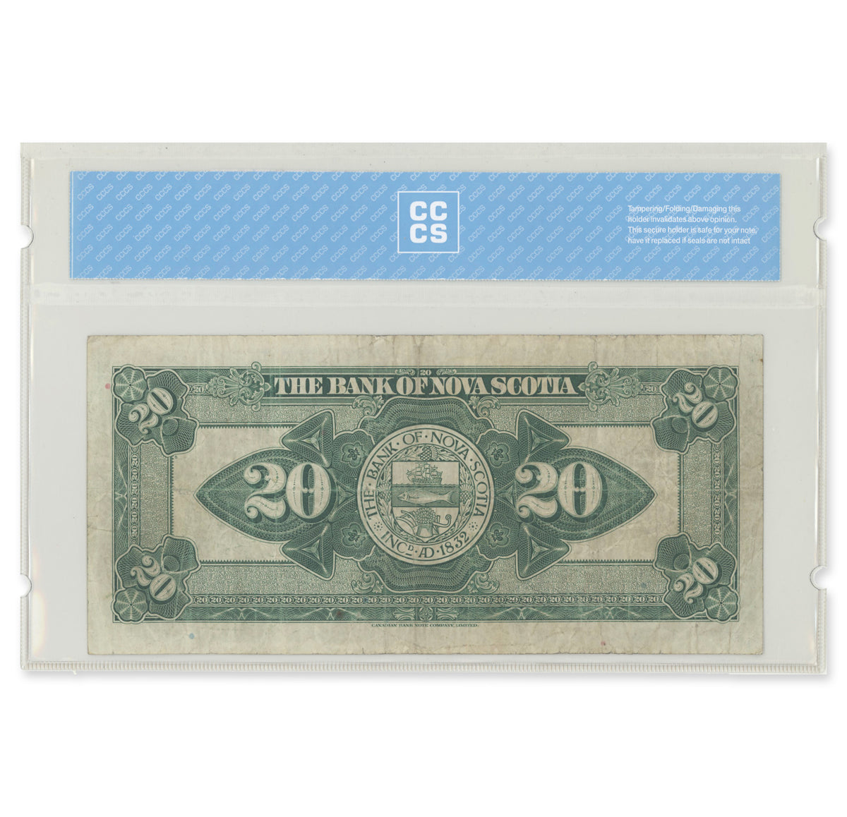 $20 1925 550-28-18 Bank of Nova Scotia McLeod-Campbell CCCS VF-20