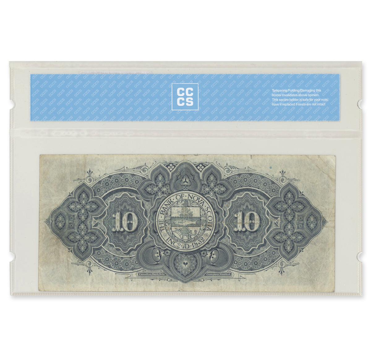 $10 1929 550-18-20a Bank of Nova Scotia Moore-McLeod CCCS VF-20