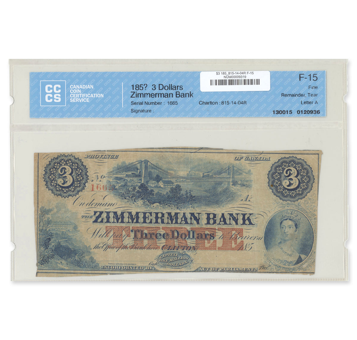 $3 185_ 815-14-04R Zimmerman Bank CCCS F-15