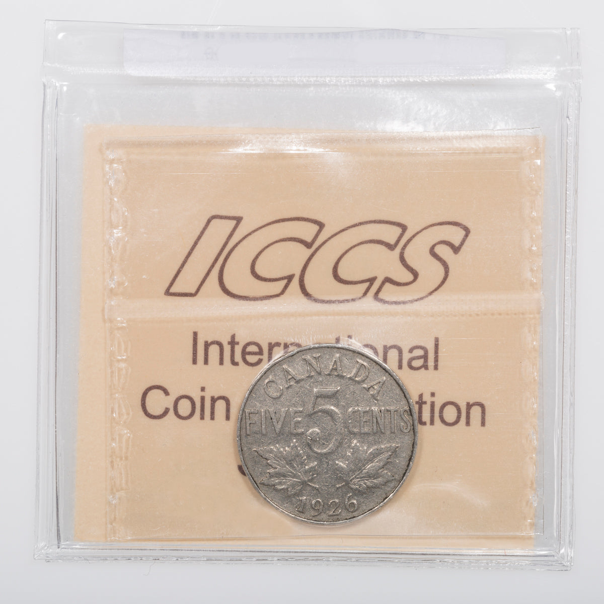 5 Cent 1926 Far 6 ICCS F-15