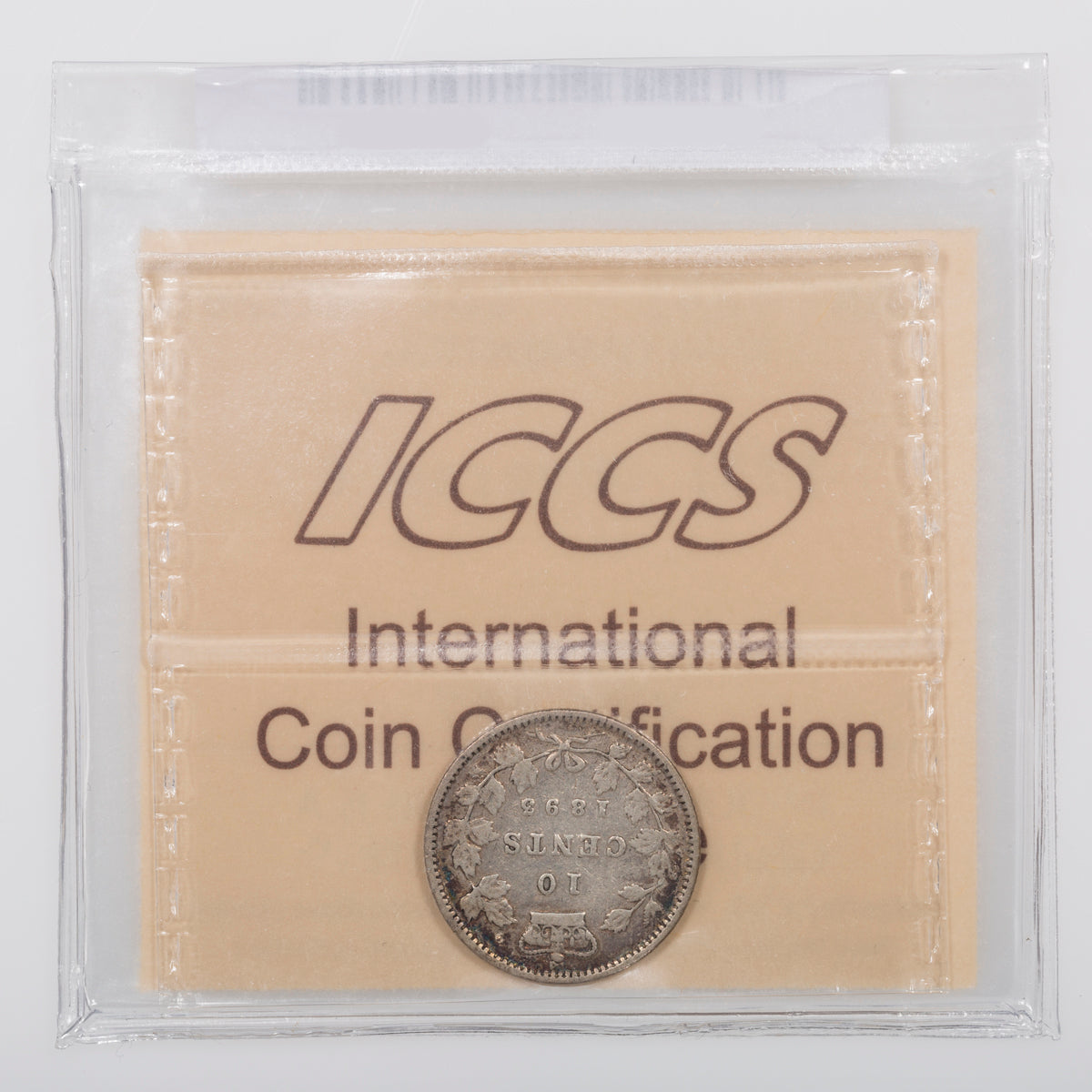 10 Cent 1893 FT 3 Obv 6 ICCS VF-20