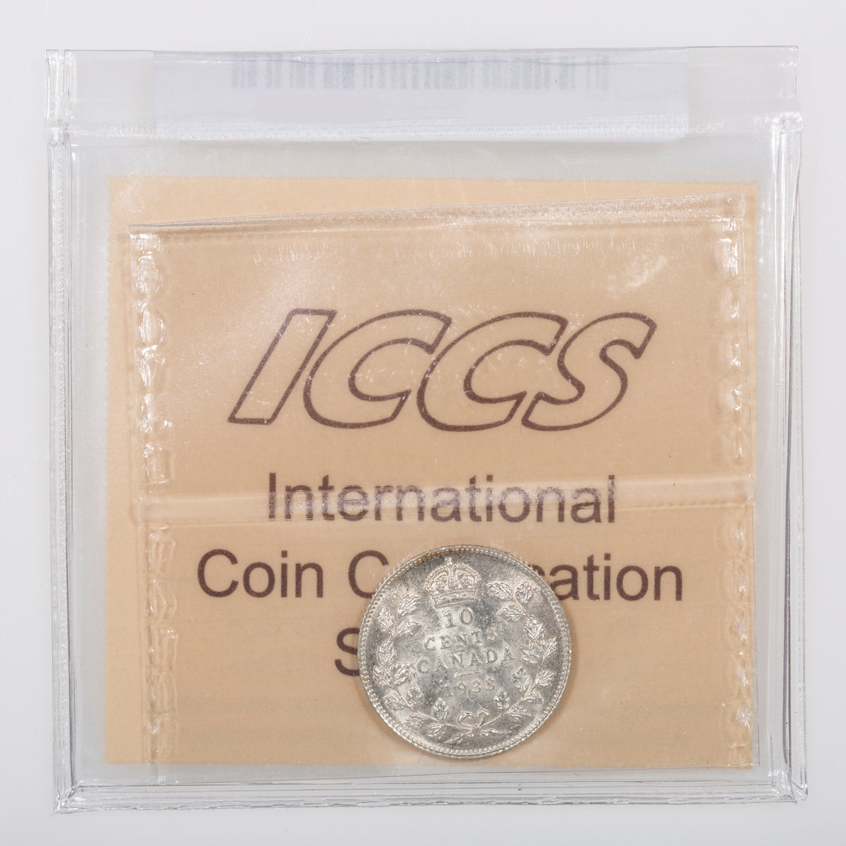 10 Cent 1933 ICCS AU-55