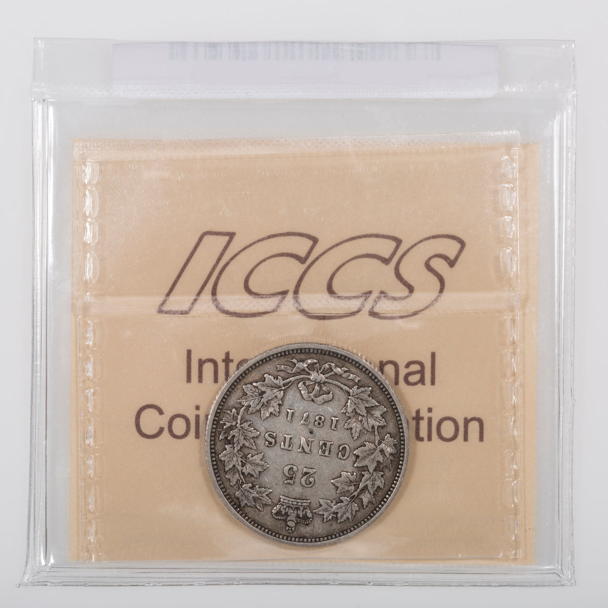 25 Cent 1871 Obv 2 ICCS VF-30
