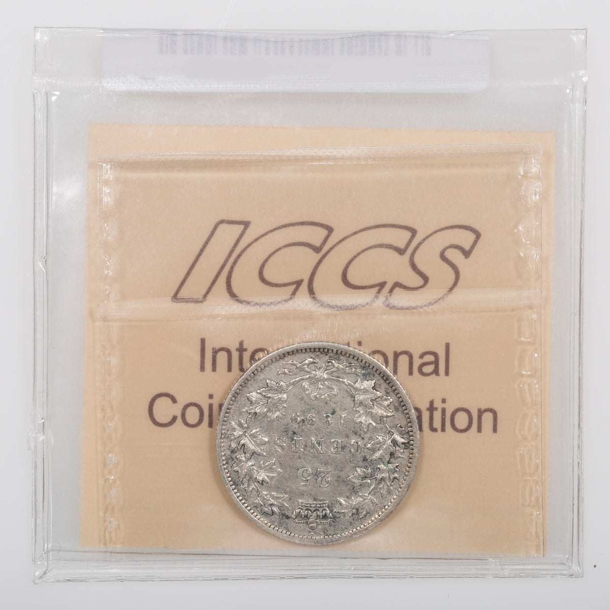 25 Cent 1899 ICCS EF-40