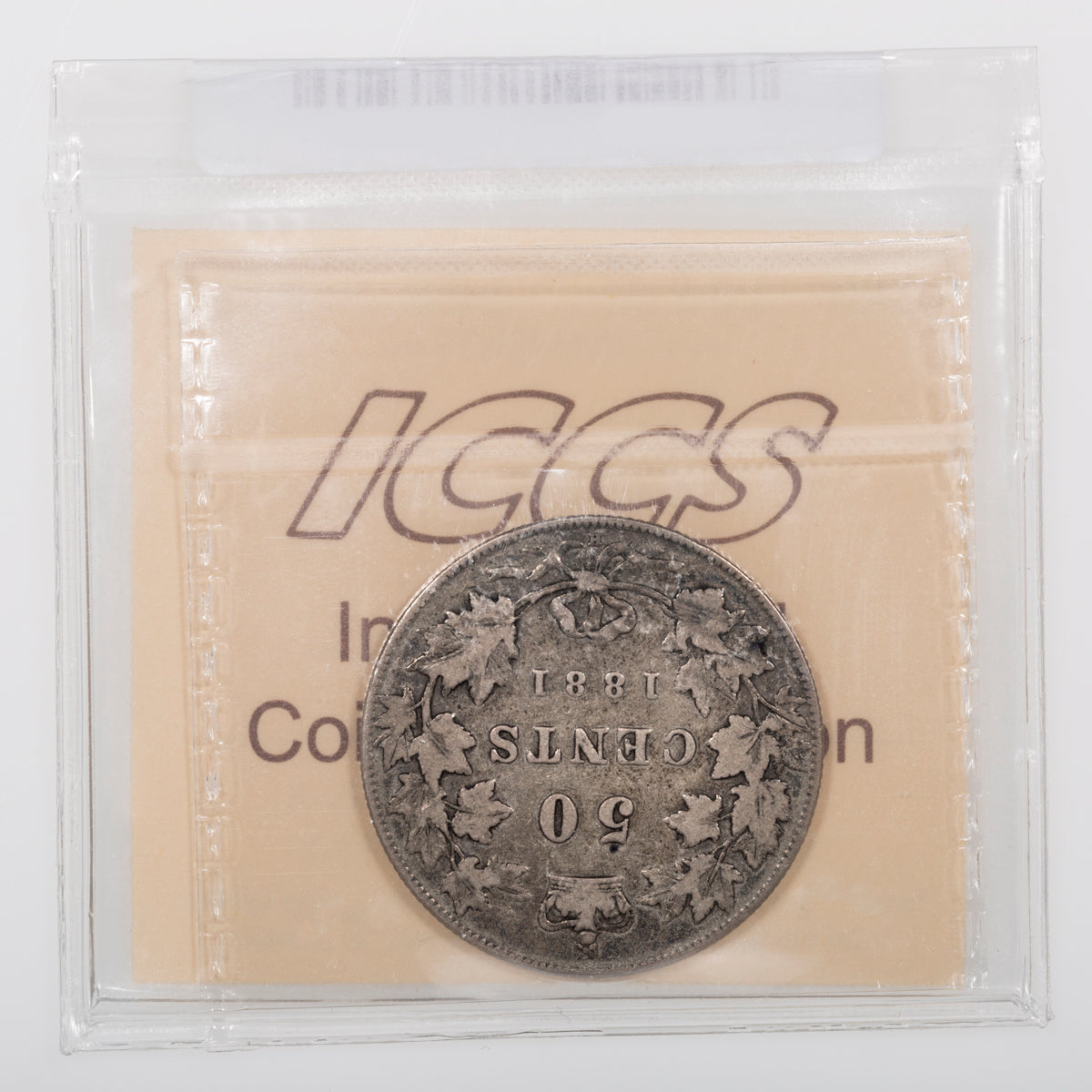 50 Cent 1881H ICCS F-12