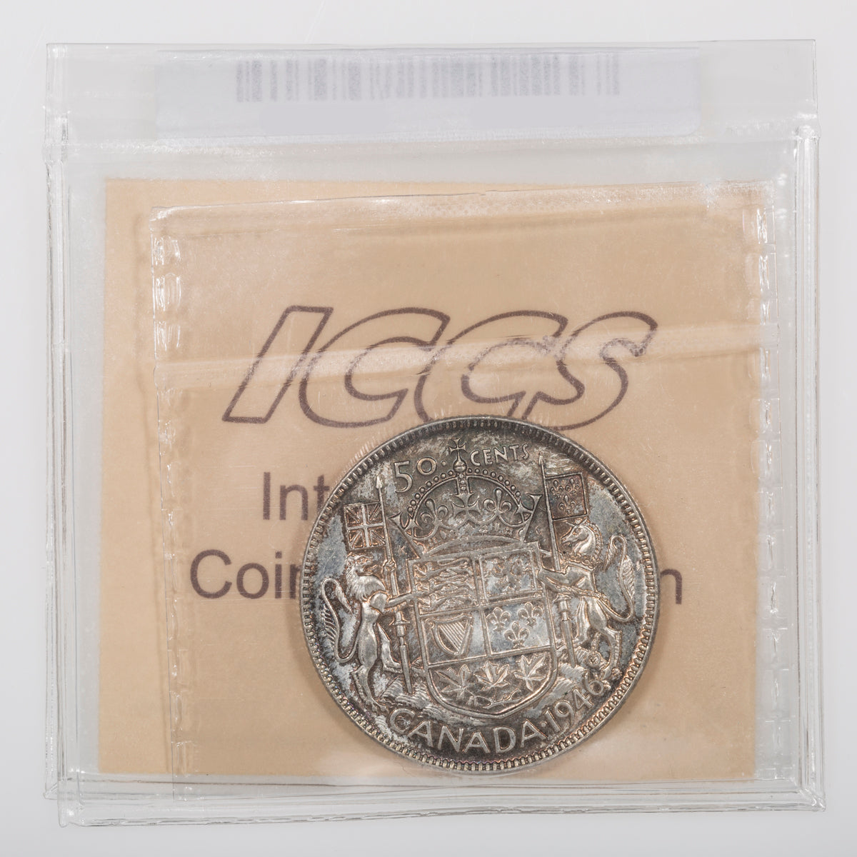 50 Cent 1946 ICCS MS-64