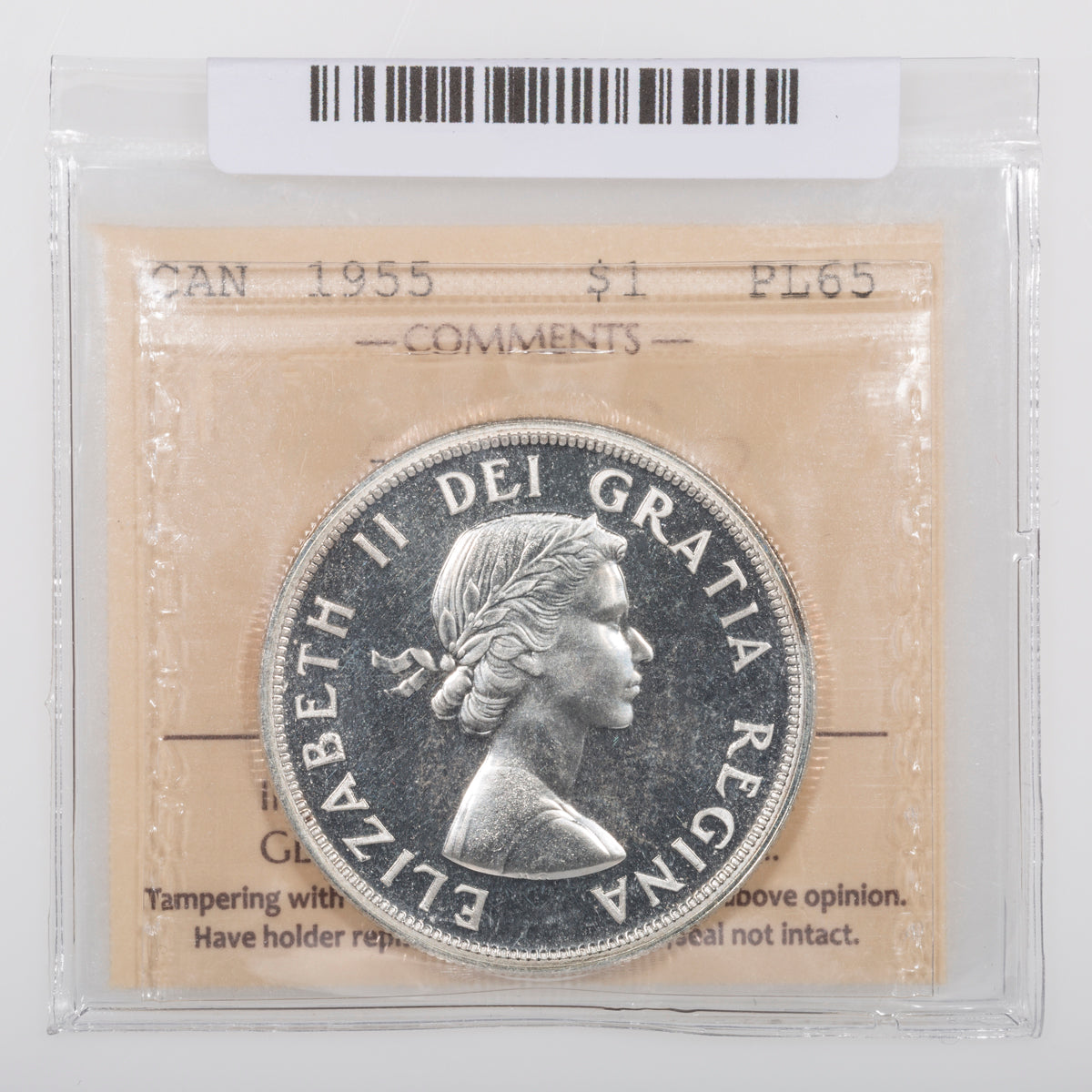 $1 1955 Arnprior ICCS PL-65