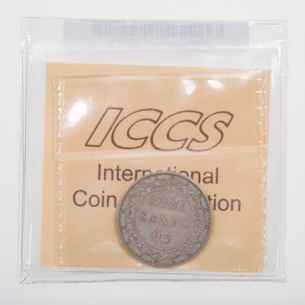 NFLD 20 Cent 1888 ICCS EF-45